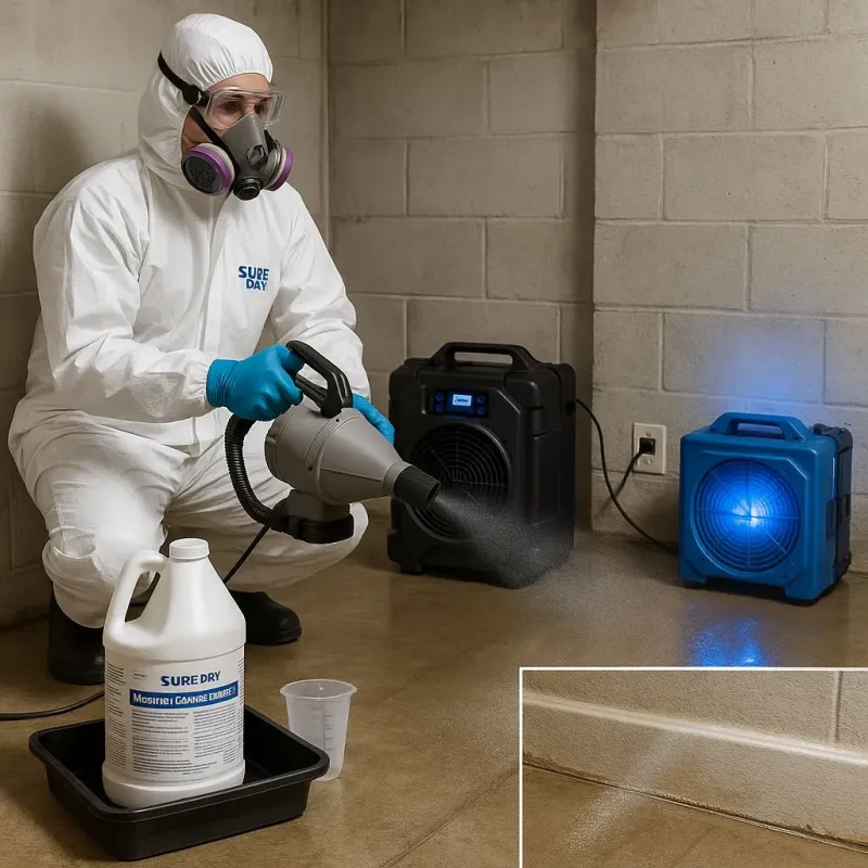 Sanitization and Odor Removal process in Tremont, IL