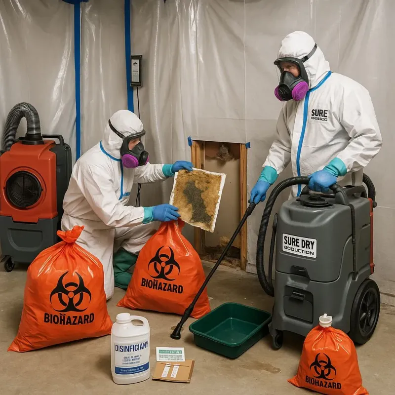Contaminated Water Handling Protocols process in Tremont, IL