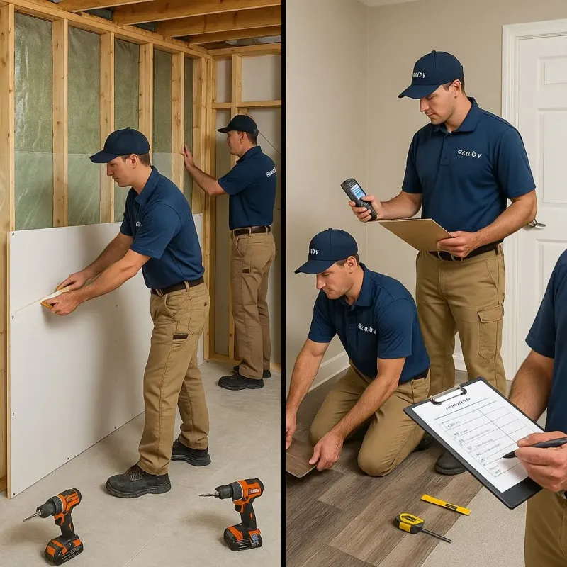 Repairs and Reconstruction process in Tremont, IL