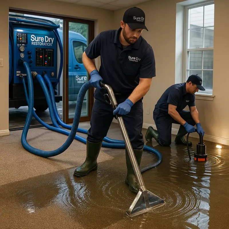 Water Extraction and Removal process in Tremont, IL